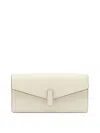 Valextra Clutch "iside" With Chain In White