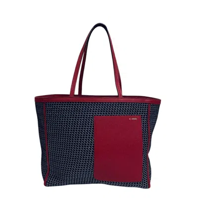 Pre-owned Valextra Color Leather Tote Bag () In Multi