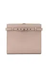 Valextra Versatile Crossbody Satchel Adjustable Strap In Neutral