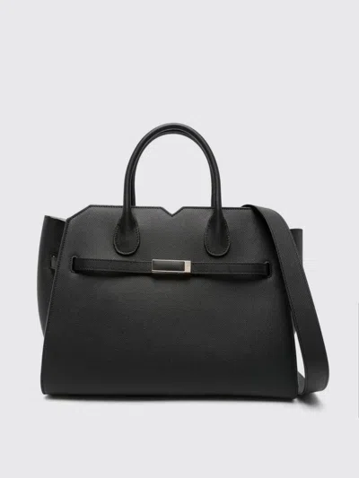 Valextra Medium-sized Milan Handbag In Black