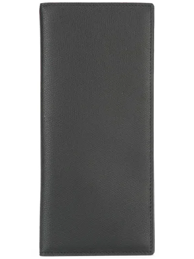 Valextra Document Holder In Black
