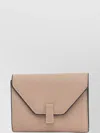 Valextra Flap Envelope Textured Finish Wallets Card Holders