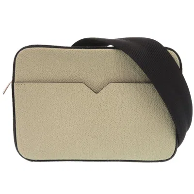 Pre-owned Valextra Green Leather Shoulder Bag ()