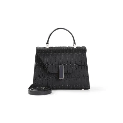 Valextra Mini Iside Tote Bag In Black