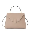 Valextra Mini Top-handle Flap Tote Bag In Brown