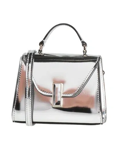 Valextra Iside Belt Bag Woman Handbag Silver Size - Calfskin