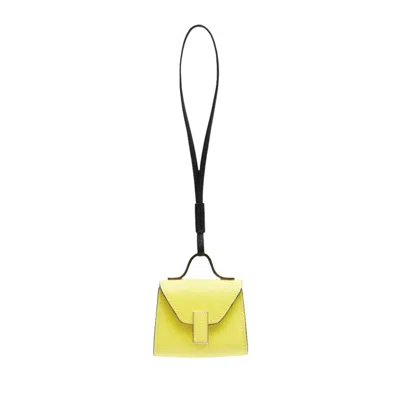 Valextra Iside Charm In Yellow