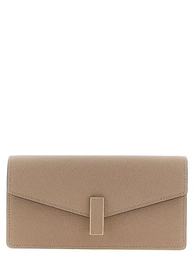 Valextra Iside Clutch Pink In Neutral