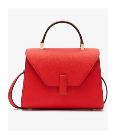 Valextra Iside Cross-body Mini Bag In Red