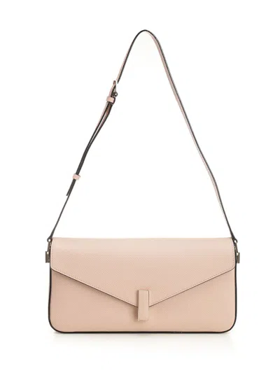 Valextra Iside Crossbody Bags Rose