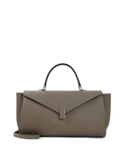 Valextra Iside Editor Bag In Light Brown