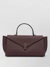 Valextra Iside Editor Medium Top Handle Shoulder Bag
