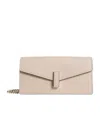 Valextra Rectangular Shoulder Bag In Neutral
