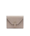 Valextra Iside Folding Wallet In Nude Pink