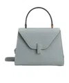 Valextra Micro Iside Grain Leather Top Handle Bag