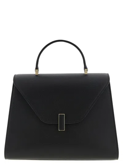 Valextra Iside Large Handbag In Black