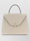 Valextra Iside Large Shoulder Bag Top Handle Strap In Neutral