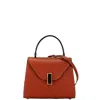 Valextra Iside Leather 2way Bag In Red