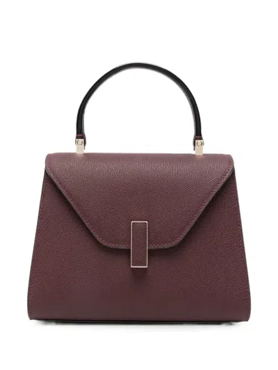 Valextra Iside Medium Tote Bag In Burgundy