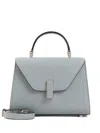 Valextra Micro Crossbody Bag In Premium Calf Leather In Blue