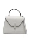 Valextra Iside Medium Top Handle Bag In Gray