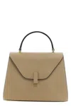 Valextra Taupe Iside Medium Satchel