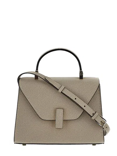Valextra Iside Micro Bag In Beige