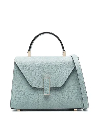Valextra Iside Micro Bag In Grey