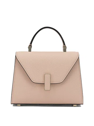 Valextra "iside Micro" Small Handbag In Pink