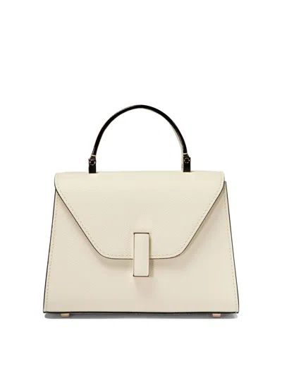 Valextra "iside Micro" Small Handbag In White