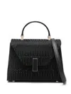 Valextra Mini Iside Tote Bag In Black