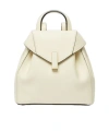 Valextra Iside Mini Backpack In Pergamena White