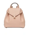 Valextra Iside Mini Leather Backpack In Pink