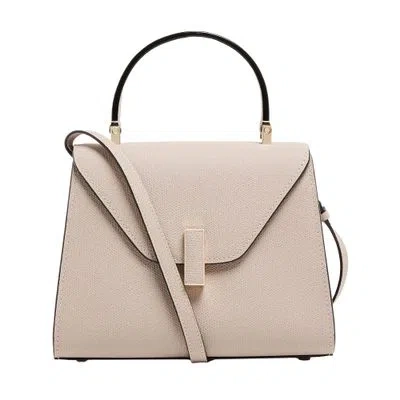 Valextra Iside Mini Bag In Beige