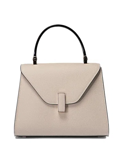 Valextra "iside Mini" Handbag In Grey