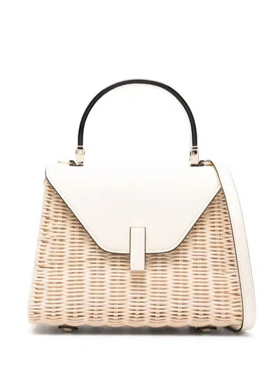 Valextra Iside Mini Handbag In Sand