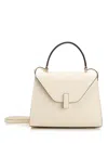 Valextra Iside Mini Handbags White