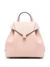 Valextra Iside Mini Leather Backpack In Pink