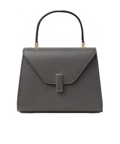 Valextra Iside Mini Tote Bag In Black