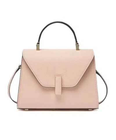 Valextra Iside Miniature Shoulder Bag In Nude
