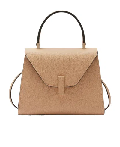 Valextra Iside Petite Tote Bag In Nude