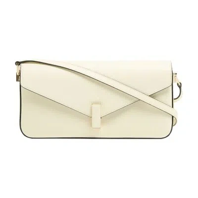 Valextra Iside Shoulder Bag In Beige