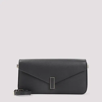 Valextra Iside Shoulder Bag In Black