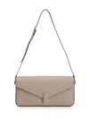 Valextra Iside Shoulder Vitello Soft Crossbody Bags Beige