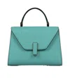 Valextra Iside Small Crossbody Bag In Blue