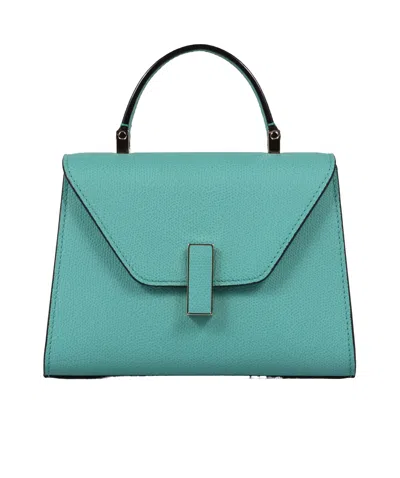Valextra Iside Small Crossbody Bag In Blue