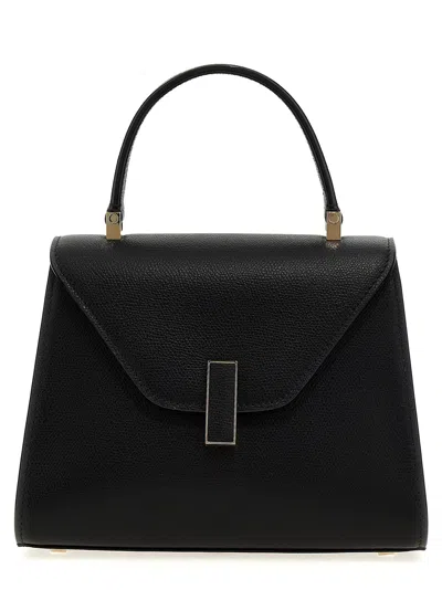 Valextra Iside Small Handbag In Black