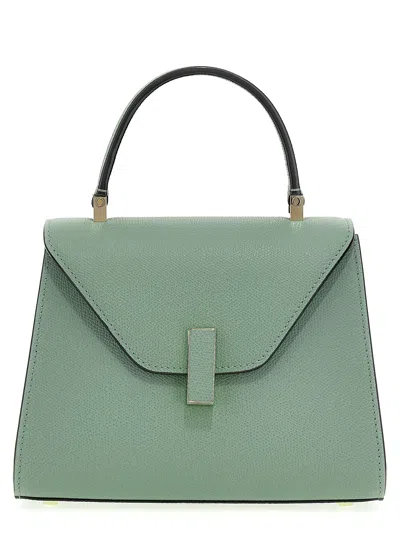 Valextra 'iside' Small Handbag In Green