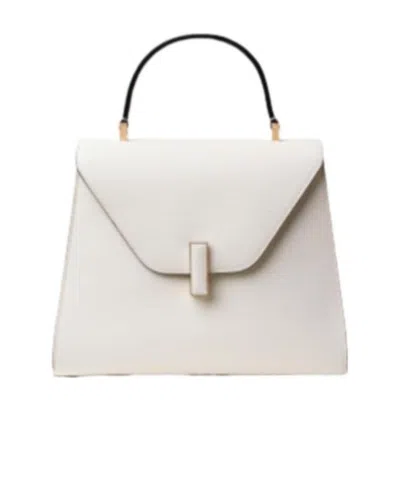 Valextra Iside Top-handle Bag In White