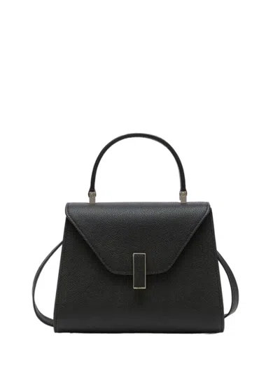 Valextra Iside Top Handle Mini Bag Black